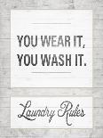 Laundry Rules-Sd Graphics Studio-Art Print