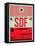 SDF Louisville Luggage Tag II-NaxArt-Framed Stretched Canvas