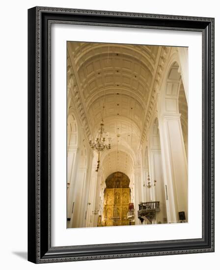 Se Cathedral, Thought to be Asia's Biggest Church, Unesco World Heritage Site, Old Goa, Goa, India-R H Productions-Framed Photographic Print