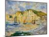 Sea and Cliffs-Auguste Renoir-Mounted Art Print