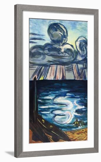 Sea and Clouds-Max Beckmann-Framed Collectable Print