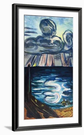 Sea and Clouds-Max Beckmann-Framed Collectable Print