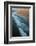 Sea and Desert, Namib Desert, Namibia, Aerial View-Peter Adams-Framed Photographic Print