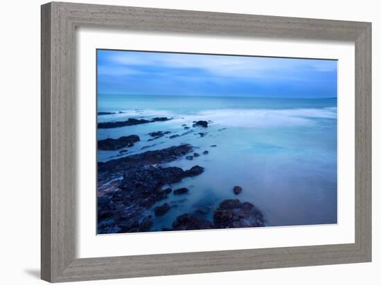 Sea and Rocks-Mark Sunderland-Framed Photographic Print