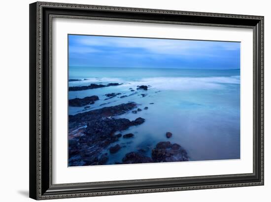 Sea and Rocks-Mark Sunderland-Framed Photographic Print