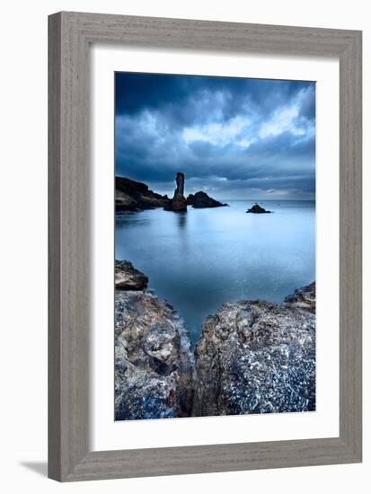 Sea and Rocks-Mark Sunderland-Framed Photographic Print