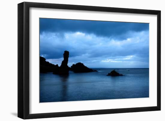 Sea and Rocks-Mark Sunderland-Framed Photographic Print