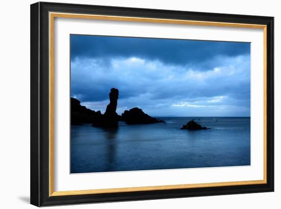 Sea and Rocks-Mark Sunderland-Framed Photographic Print