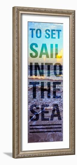 Sea and Sky I-Gail Peck-Framed Photographic Print