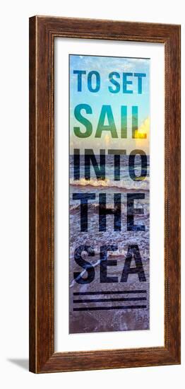 Sea and Sky I-Gail Peck-Framed Photographic Print