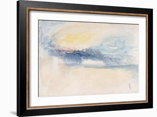 Sea and Sky-JMW Turner-Framed Premium Giclee Print