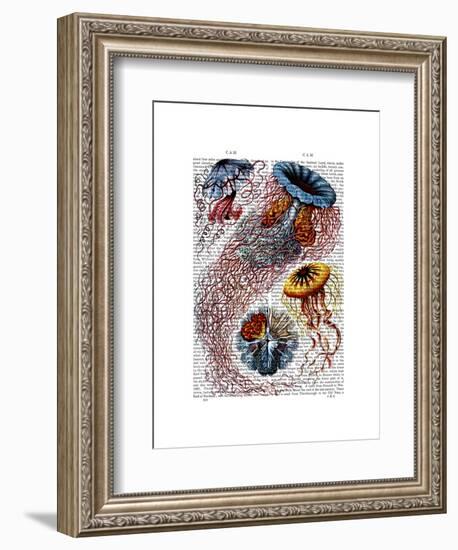 Sea Anemone-Fab Funky-Framed Art Print