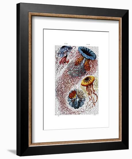 Sea Anemone-Fab Funky-Framed Art Print