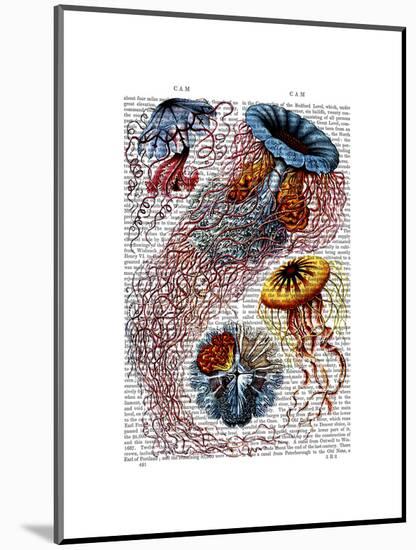 Sea Anemone-Fab Funky-Mounted Art Print