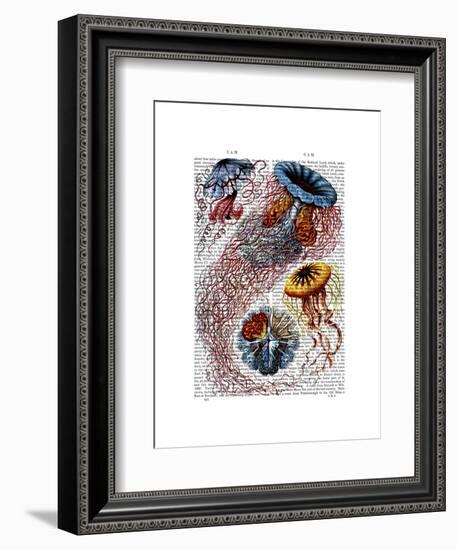 Sea Anemone-Fab Funky-Framed Art Print