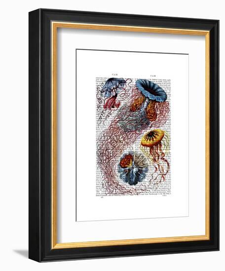 Sea Anemone-Fab Funky-Framed Art Print