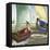 Sea Annunciation, 1 (2006)-Caroline Jennings-Framed Premier Image Canvas