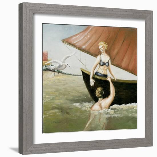 Sea Annunciation, 2-Caroline Jennings-Framed Giclee Print