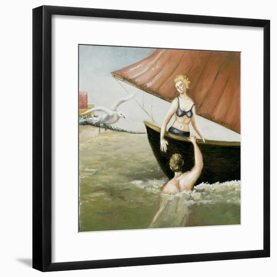 Sea Annunciation, 2-Caroline Jennings-Framed Giclee Print