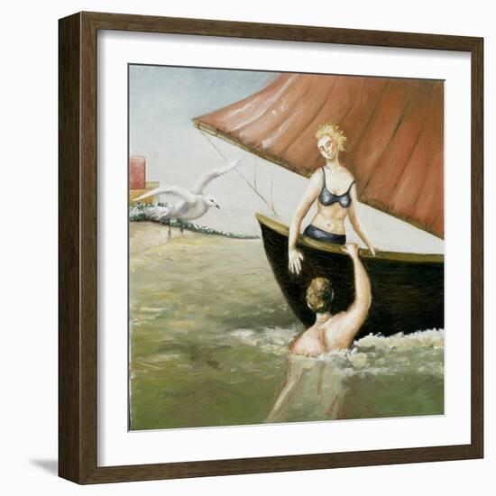 Sea Annunciation, 2-Caroline Jennings-Framed Giclee Print