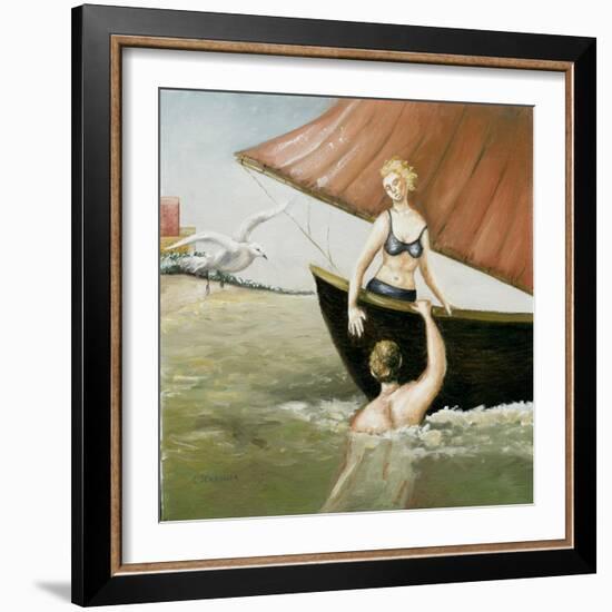 Sea Annunciation, 2-Caroline Jennings-Framed Giclee Print