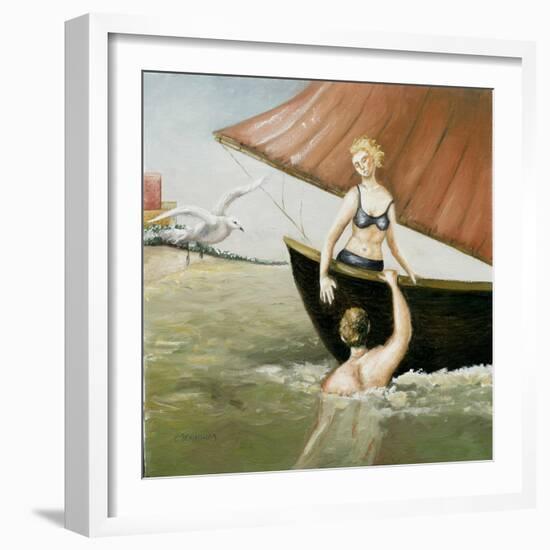 Sea Annunciation, 2-Caroline Jennings-Framed Giclee Print