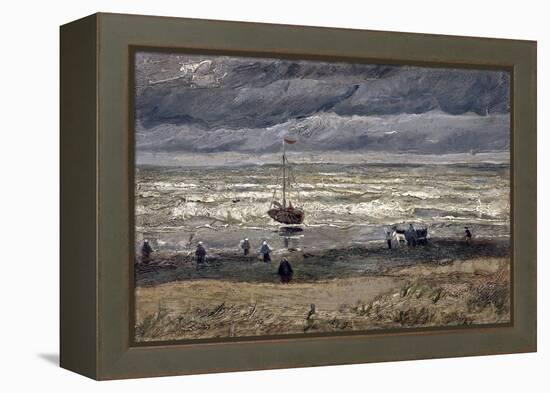 Sea at Scheveningen Par Gogh, Vincent, Van (1853-1890). Oil on Canvas, Size : 34,5X61, 1882, Van Go-Vincent van Gogh-Framed Premier Image Canvas