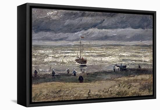 Sea at Scheveningen Par Gogh, Vincent, Van (1853-1890). Oil on Canvas, Size : 34,5X61, 1882, Van Go-Vincent van Gogh-Framed Premier Image Canvas