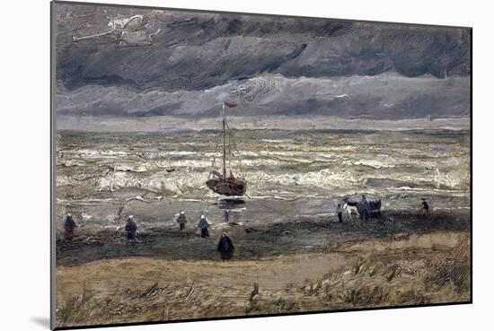 Sea at Scheveningen Par Gogh, Vincent, Van (1853-1890). Oil on Canvas, Size : 34,5X61, 1882, Van Go-Vincent van Gogh-Mounted Giclee Print