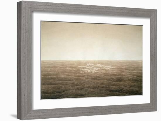 Sea at Sunrise, 1828-Caspar David Friedrich-Framed Giclee Print