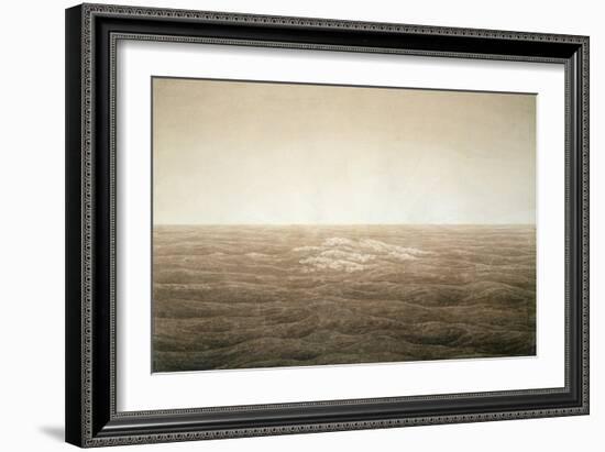 Sea at Sunrise, 1828-Caspar David Friedrich-Framed Giclee Print