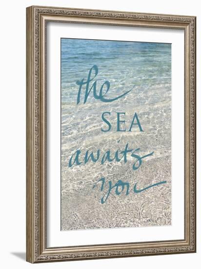 Sea Awaits You-Sarah Gardner-Framed Art Print