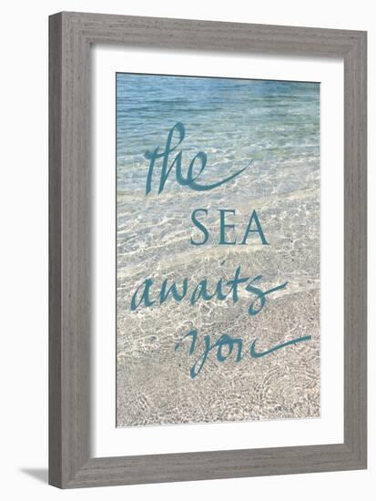 Sea Awaits You-Sarah Gardner-Framed Art Print