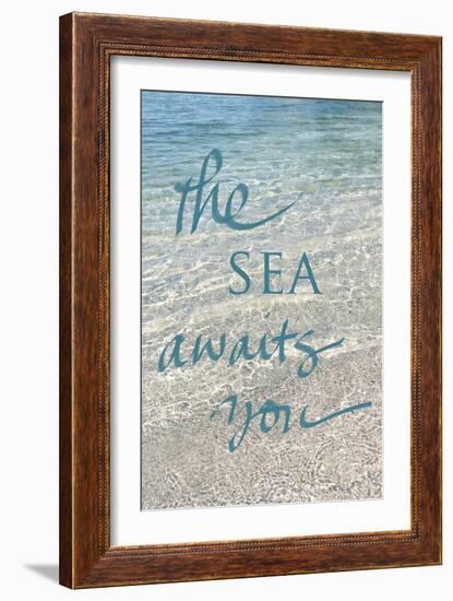 Sea Awaits You-Sarah Gardner-Framed Art Print