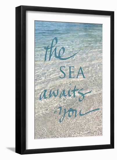 Sea Awaits You-Sarah Gardner-Framed Art Print