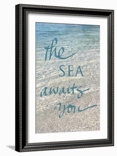 Sea Awaits You-Sarah Gardner-Framed Art Print