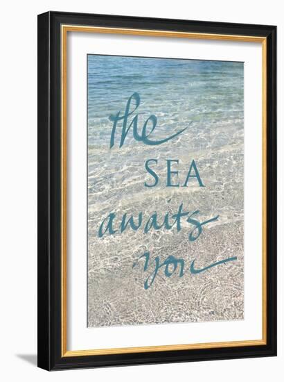 Sea Awaits You-Sarah Gardner-Framed Art Print