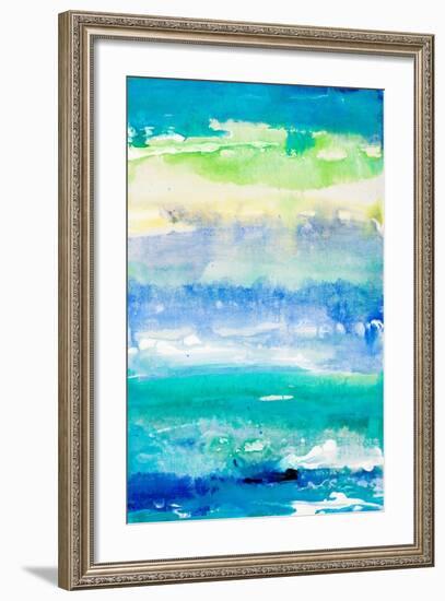 Sea Azure II-Lanie Loreth-Framed Art Print