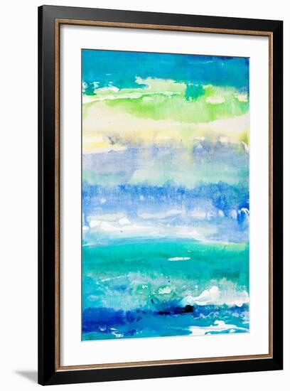 Sea Azure II-Lanie Loreth-Framed Art Print