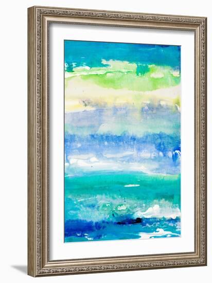 Sea Azure II-Lanie Loreth-Framed Art Print