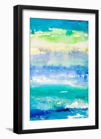 Sea Azure II-Lanie Loreth-Framed Art Print