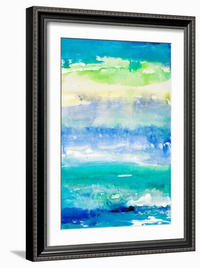 Sea Azure II-Lanie Loreth-Framed Art Print