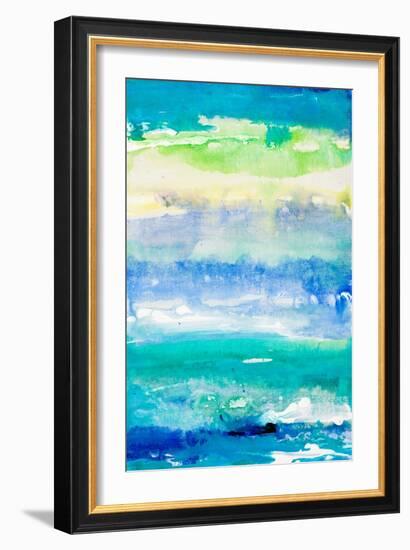 Sea Azure II-Lanie Loreth-Framed Art Print