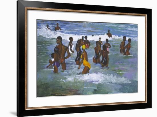 Sea Bathers Maracus-Boscoe Holder-Framed Premium Giclee Print