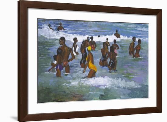 Sea Bathers Maracus-Boscoe Holder-Framed Premium Giclee Print