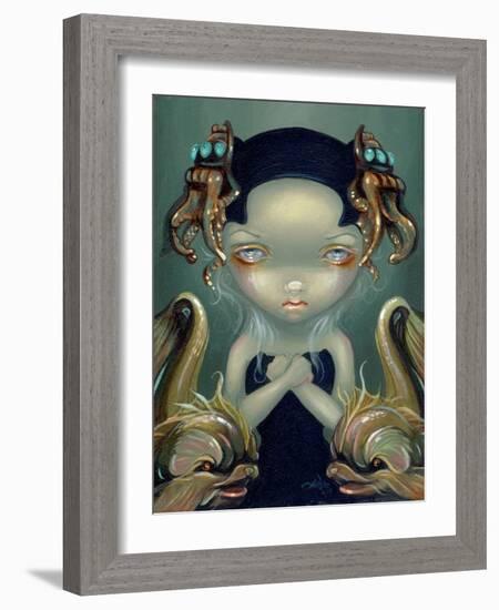 Sea Beasties I-Jasmine Becket-Griffith-Framed Art Print