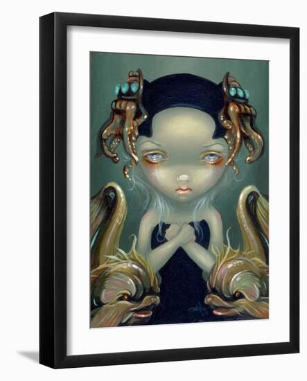 Sea Beasties I-Jasmine Becket-Griffith-Framed Art Print