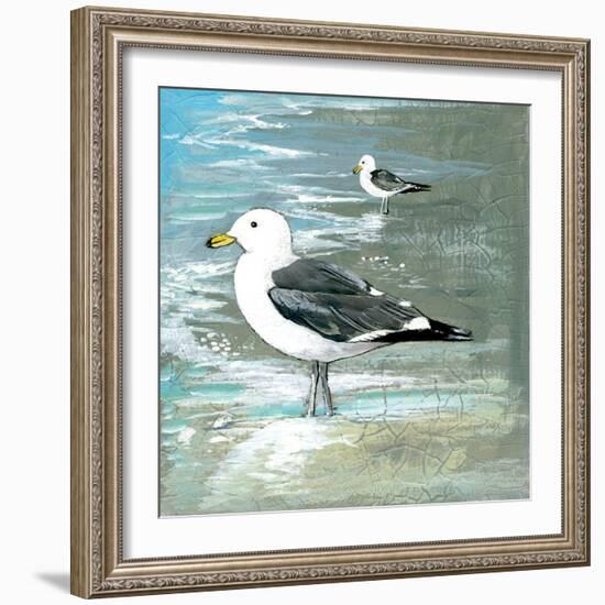 Sea Birds I-Gregory Gorham-Framed Art Print