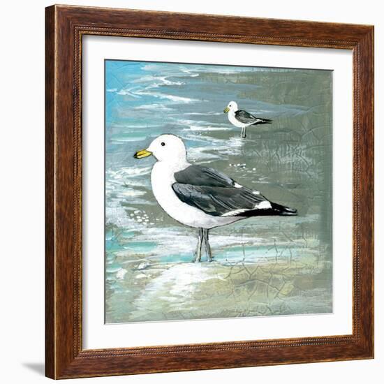 Sea Birds I-Gregory Gorham-Framed Art Print