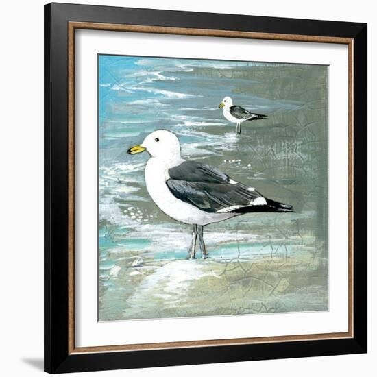 Sea Birds I-Gregory Gorham-Framed Art Print